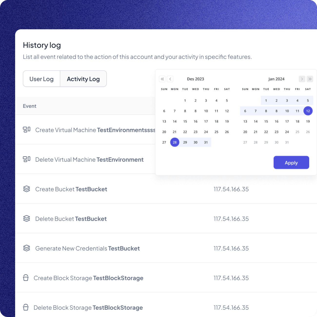 Ifvirty UI Design